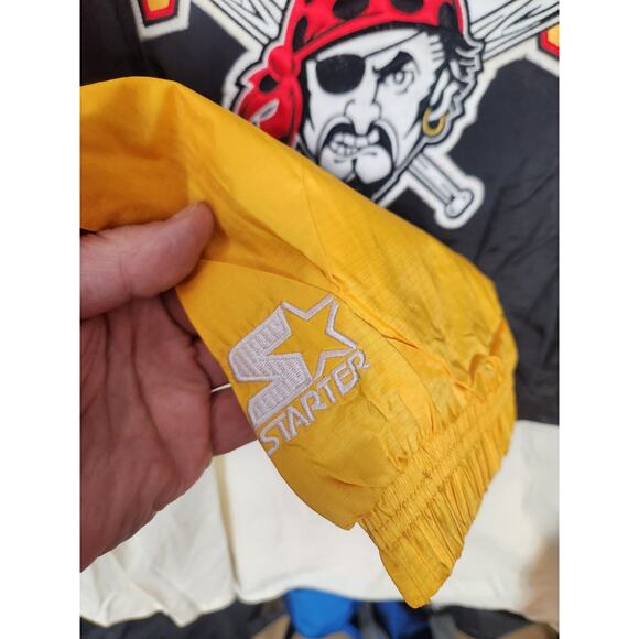 Vintage 90s Starter Pittsburgh Pirates Jacket women's large - Picture 4 of 6